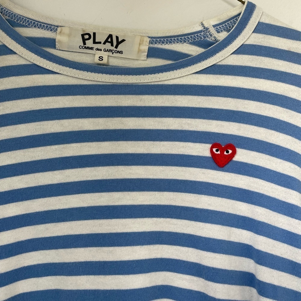 Comme des Garçon Striped Long Sleeve Top Size S - Picture 2 of 4